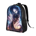 thumbnail image 2 of Easygdp Urban Style Colorful Dragon Mochila Versátil y Elegante: Comodidad, Almacenaje y Durabilidad para la Universidad, Trabajo, Viajes y Uso Diario, 2 of 8
