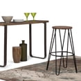 thumbnail image 4 of Kendall 30 inch Metal Bar Stool with Wood, 4 of 7