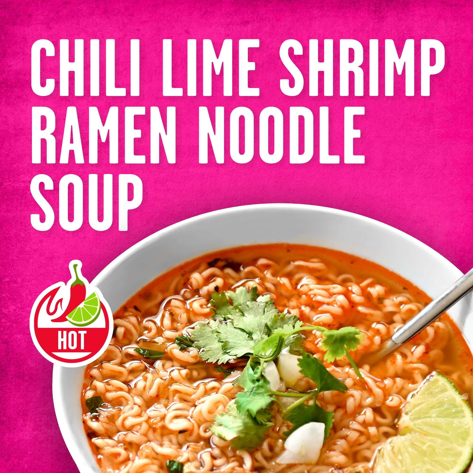(2 pack) Tapatio Spicy Chili Lime Shrimp Flavor Ramen Bowl, 3.8 oz