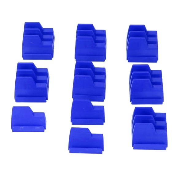 10 Soportes Magnéticos Para Llaves, 24 Ranuras, Organizadores Modulares Magnéticos Para Cajones De Herramientas, Estante De Llaves De Recuperación Rápida Para Organización Y