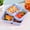 Blue, variant on Small Snack Box Containers for Adults Men Women with 2 Compartments,Reusable Bento Box Adult Food Trays for Fruit,Charcuterie,Lunch Box Divided Serving Tray with Lid and Handle for Work Travel