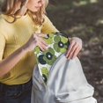 thumbnail image 5 of FORMRS 15-15.6 inch Laptop Sleeve Case Soft Carrying Quilted Computer Bag Cover, Gray Floral, 5 of 7