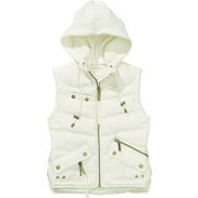 Juniors Bubble Vest with Detachable Hood