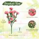 thumbnail image 3 of 7-head 14-day Day Flower Carnation Artificial Flower Home Wedding Photography Decoration Outdoor Arrangement, 3 of 9