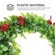 thumbnail image 4 of Guirnalda de frutas rojas GOOHOCHY (1 unidad) Adorno navideño de frutas rojas Colgante verde, 4 of 8