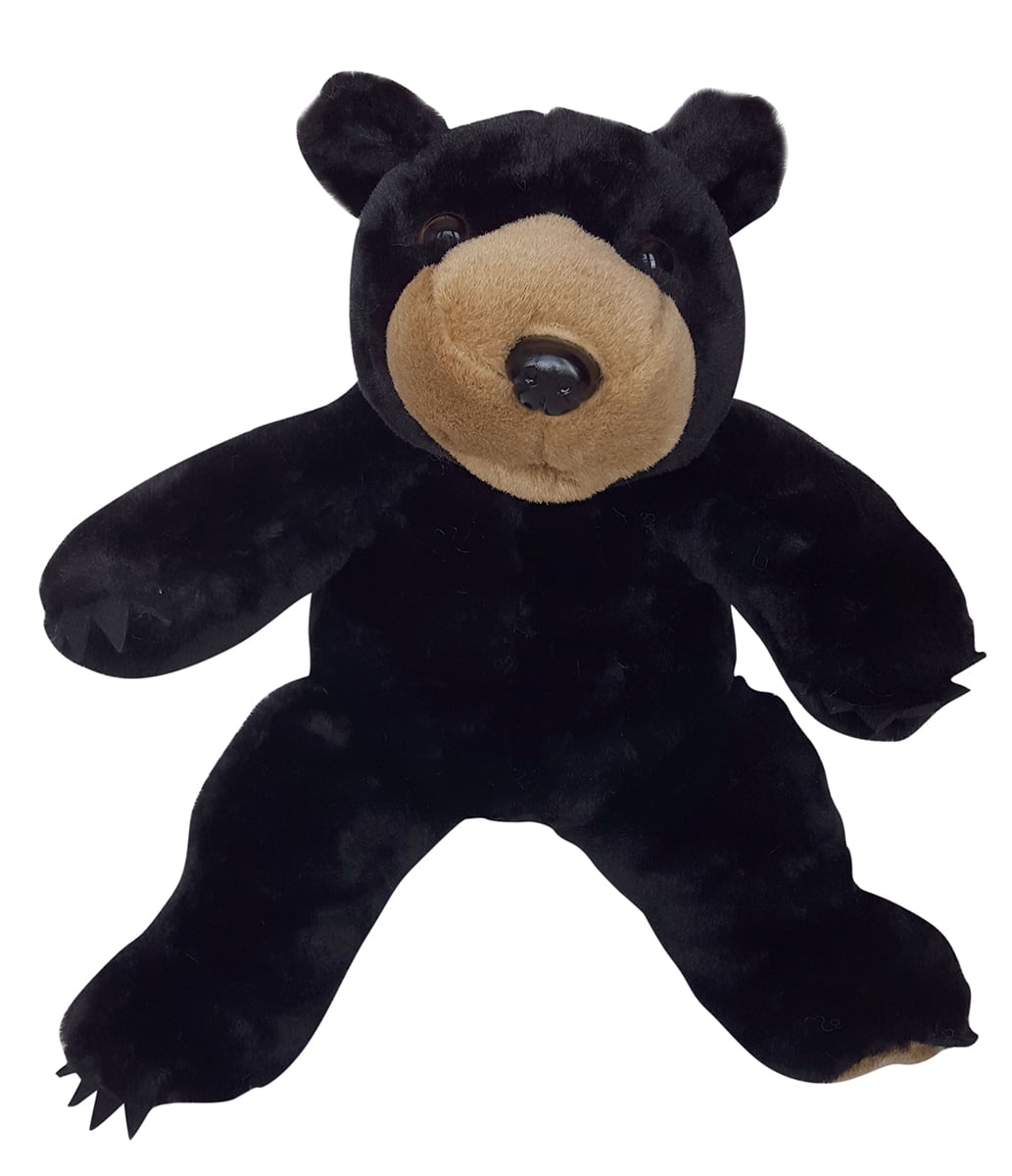 Teddy M Cuddly Soft 16 inch Stuffed Black Lab ....We stuff 'em...you love 'em! 
