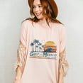 thumbnail image 5 of Gulf of Mexico T-Shirt – Retro Beach Wave and Sunset Graphic Tee, Palm Tree Ocean Shirt, Unisex Vacation Top, 5 of 7