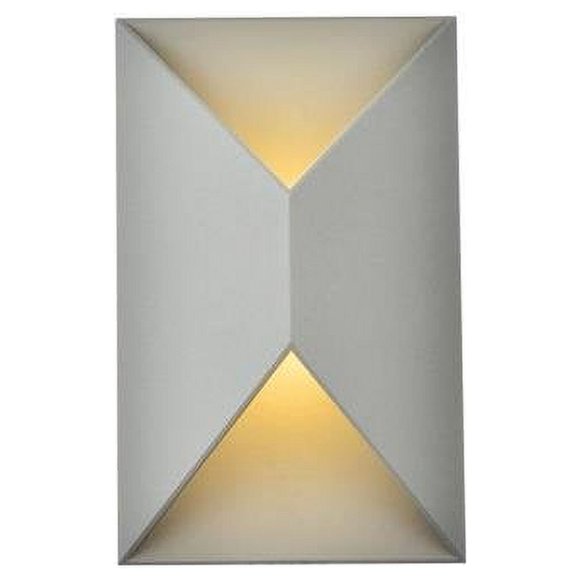 Living District LDOD4022S 240W Raine Integrated LED Wall Sconce, Silver