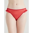 thumbnail image 2 of Joyspun Women's Sheer Mesh Cheeky Panty, 2toPack, JS833, 2 of 3