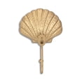 thumbnail image 7 of Cheungs 6117GD Mythra Seashell Cast Iron Wall Hook - Golden, 7 of 7