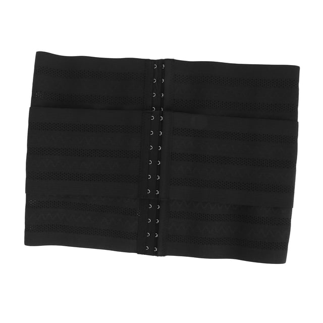 Faja de soporte lumbar moldeadora de abdomen, adelgazante, cómoda y transpirable, cinturón de compresión para mujer, talla XL, 70-75 kg, color negro
