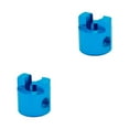 thumbnail image 2 of Guardoinrt Arbre de Transmission pour Bateau RC, Pièces de Bateau RC 4mm Bleu 2Set, 2 of 6