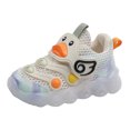 thumbnail image 4 of Otqutp Children Sport Shoes Breathable Shoes Sports Shoes Light Shoes Small White Shoes Light Board Shoes Non Slip Soft Bottom Toddler Shoes, 4 of 9