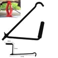 thumbnail image 4 of FRCOLOR hand jack tool 2pcs Car Foldable Hand Jack Rocker Folding Handle Scissor Jack Rocker General Jacks Car Tools (Black),10.63"X5.91"X0.59", 4 of 5