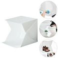 thumbnail image 4 of KAKOWELY 1 Set Portable Photo Studio Light Box Folding Photography Shooting Tent (4 Color Backdrops),9.45"X9.06"X8.66", 4 of 5