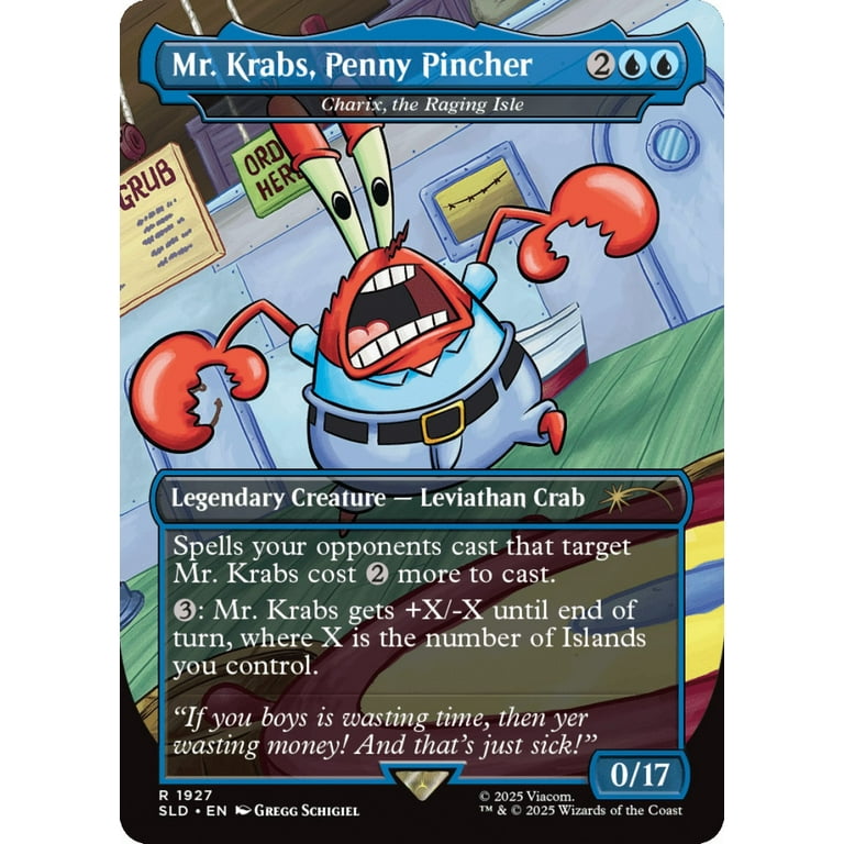 Magic the Gathering Secret Lair x SpongeBob SquarePants: Legends