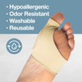 thumbnail image 4 of Almohadillas de gel ZenToes Sleeve Relief Sleeve para hombres y mujeres, 4 of 5
