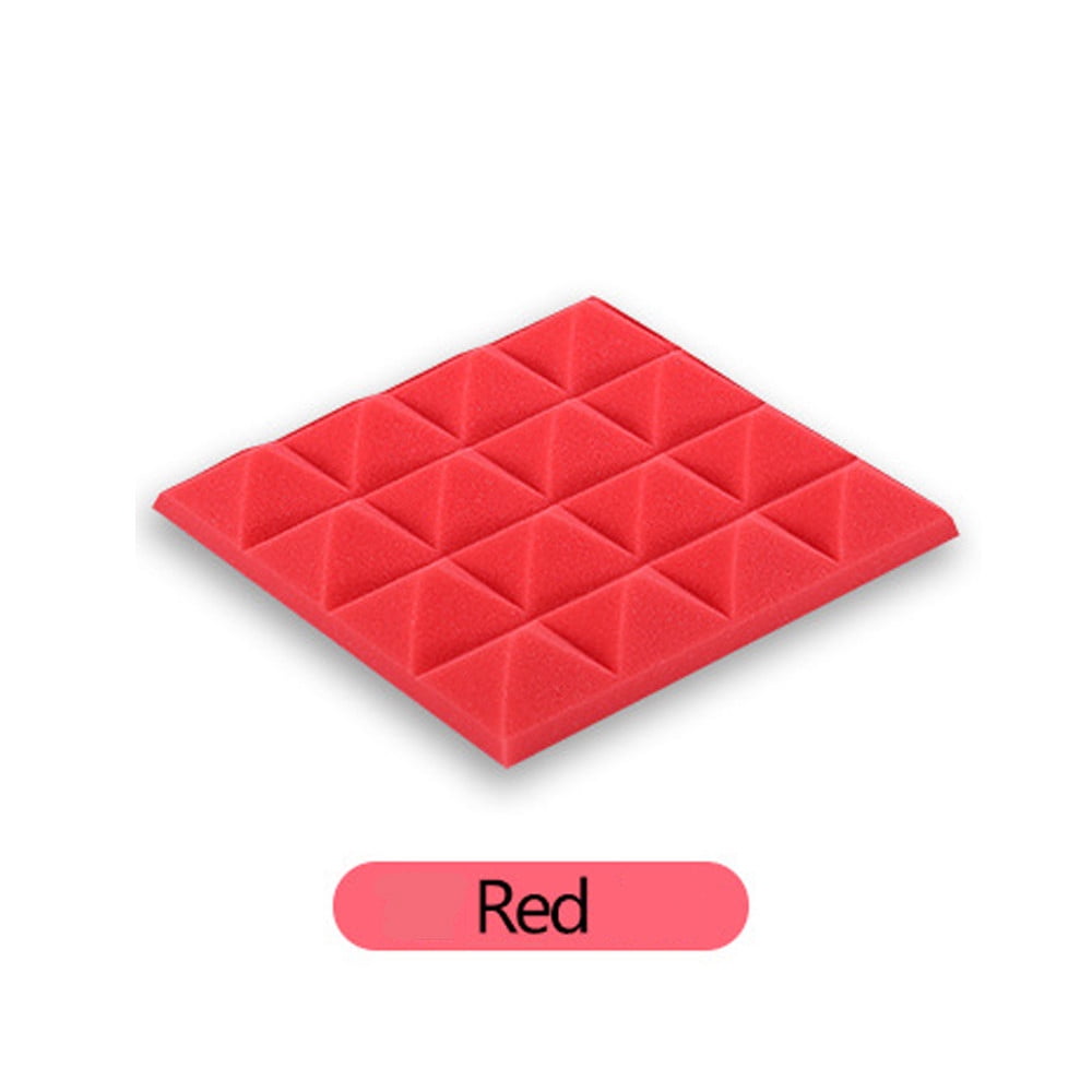 Shpwfbe room decor Acoustic Foam Panel Sound Stop Absorption Sponge Studio KTV Soundproof