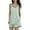 A-Mint Green10, variant on Womens Breathable Allover Print Kimono Robe Lightweight Loose Fit Daily Dressing Gown