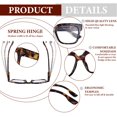 thumbnail image 3 of Gafas de lectura multifocales progresivas OPTOFENDY TL Brown 1.75x, 3 of 7
