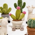 thumbnail image 7 of Cute Cartoon Potted Plants Plush Toy Soft Healing Desktop Ornament Flower Doll Adorable Decor Gift for Girls Kids Birthday Holiday,C, 7 of 7