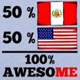 thumbnail image 3 of CafePress - Half Peruvian Half American T Shirt - Cute Toddler T-Shirt, 100% Cotton, 3 of 4