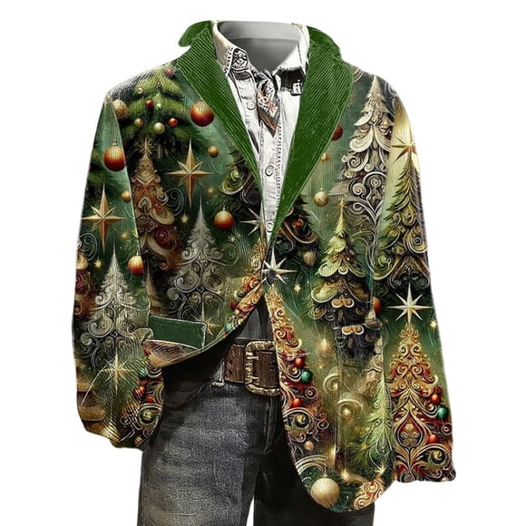 Green light blue suit jacket men Men's Casual Lapel Muticolor Button Suit Regular Fit Sports Coats Jackets For Prom Dinner