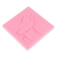 thumbnail image 4 of PTOOTP Molde de silicona con forma de ciervo y alce para tartas, jabón, chocolate, dulces, fondant, herramienta de cocina para hornear (rosa), 4 of 7