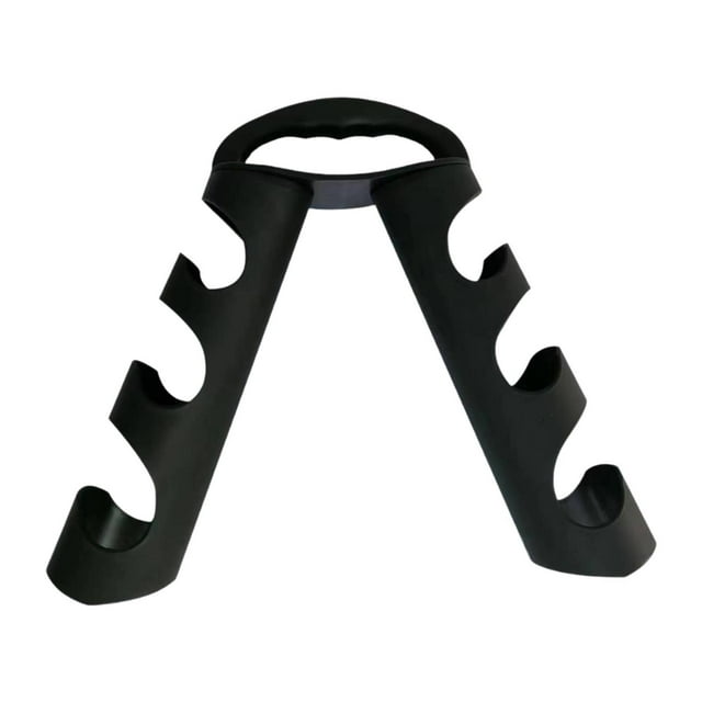 Almencla Support de Présentation d'Haltères Étagère de Présentation d'Haltères Support de Sol Portable Pliant
