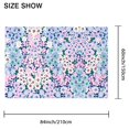 thumbnail image 3 of Rectangle Table Cloth, Waterproof Heavy Duty Vinyl Tablecloths, Wipeable Washable Table Cover Floral Rustic Seasonal Table Cover for Party Picnic Dinner Decor (Boho, 60" X 84"), 3 of 7