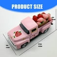 thumbnail image 5 of PatungKu Cute Strawberry Theme Alloy Truck Model Vehicle Decoration For Living Room Gift, 5 of 11