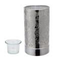 thumbnail image 6 of 7" Touch lamp/Oil burner/Wax warmer-Silver Secret Garden by Peterson Housewares  Artwares, 6 of 8