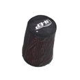 thumbnail image 1 of Universal Air Filter Protective Cover Waterproof Oilproof Dustproof for High Air Intake Filters Black, 1 of 6
