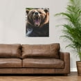 thumbnail image 6 of ADALE Angry Grizzly Bear Poster Canvas Wall Art Living Room Wall Art Bedroom Decor Prints Pictures Unframed 16x20 Inch, 6 of 6