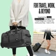thumbnail image 4 of Bolso Duffle con Ruedas Solo New York Leroy 30L Gris 30x56x30 cm, 4 of 6