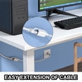 thumbnail image 5 of Bottone CAT6 Ethernet Networking Extension Cable Male Female RJ45 Plugs High Performances Internet Cord for PC Computer Laptop, 5 of 7