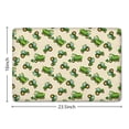 thumbnail image 5 of Cartoon Tractors Green Beige Flannel Non Slip Door Rugs,Washable Door Mats Indoor,Decorative Door Mats,Dirt-Resistant and Absorbent Doormat for Entrance,Bedroom,Kitchen,Bathroom,23.5"x16", 5 of 5