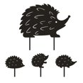 thumbnail image 5 of 4 pcs acrylic hedgehog contour pile courtyard garden Lifeline plug decoration, 5 of 11