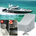 thumbnail image 5 of Pluokvzr Boat Seat Cover Waterproof Oxford Cloth Boat Seat Protective Covers Heavy-Duty Pontoon Chair Protective Covers Foldable Pontoon Seat Cover 22x24x25 inches for Outdoor Boat Seat, 5 of 10