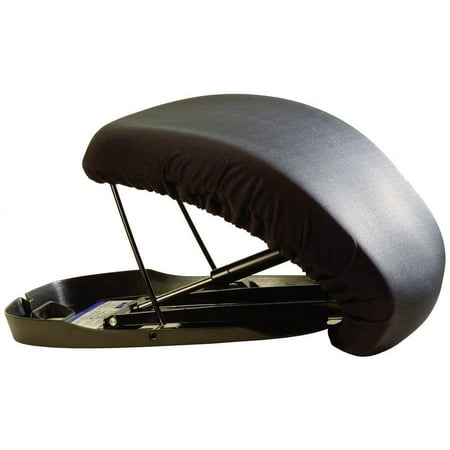 Carex Uplift Premium Seat Assist & Mobility Lift Manual Lifting Cushion, Black, 250 lb Limit