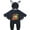 Colored letters, variant on WIBACKER 3M-24M Infant Unisex Baby Halloween Dress Up Clothes Bat Wings Romper with Cap Newborn Animal Costumes