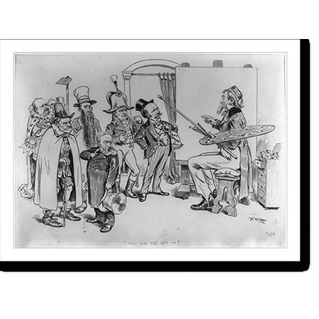 Historic Print, How did you get in?, 18" x 24"