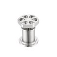 thumbnail image 4 of Ancona Widespread Hexagonal Two-Handle 3-Hole Bathroom Faucet in Brushed Nickel, 4 of 6