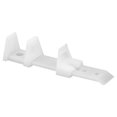 thumbnail image 1 of Guía para puertas de suelo Slide-Co Prime-Line de nailon blanco, paquete de 1 unidad, 1 of 2
