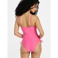 thumbnail image 3 of No Boundaries Essentials One-Piece Swimsuit, Women’s XXS-XXL, 3 of 4
