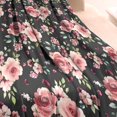 thumbnail image 3 of Pioneer Flower Floral Print Pattern Blanket,Comfortable Soft Lamb Wool Throw Blanket,All Season,Warm Lightweight Blankets for Sofa Bed Couch Living Room Chair,60"x80", 3 of 4