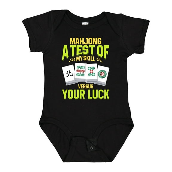 Inktastic Mahjong Boys or Girls Baby Bodysuit