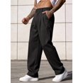 thumbnail image 4 of Men's Suit Pants Business Casual Versatile Trousers Waist Buckle Detail Formal Old Money Style Daily Wear, 4 of 8