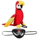 thumbnail image 1 of 1 Juego de loro pirata de dibujos animados, loro para hombro, Halloween, Cosplay, loro, juguete de peluche, 1 of 8