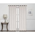 thumbnail image 2 of 2 Pack, Regal Home Collections Brighton Grommet Curtain Panel Pair 54"W x 84"L, 2 of 7